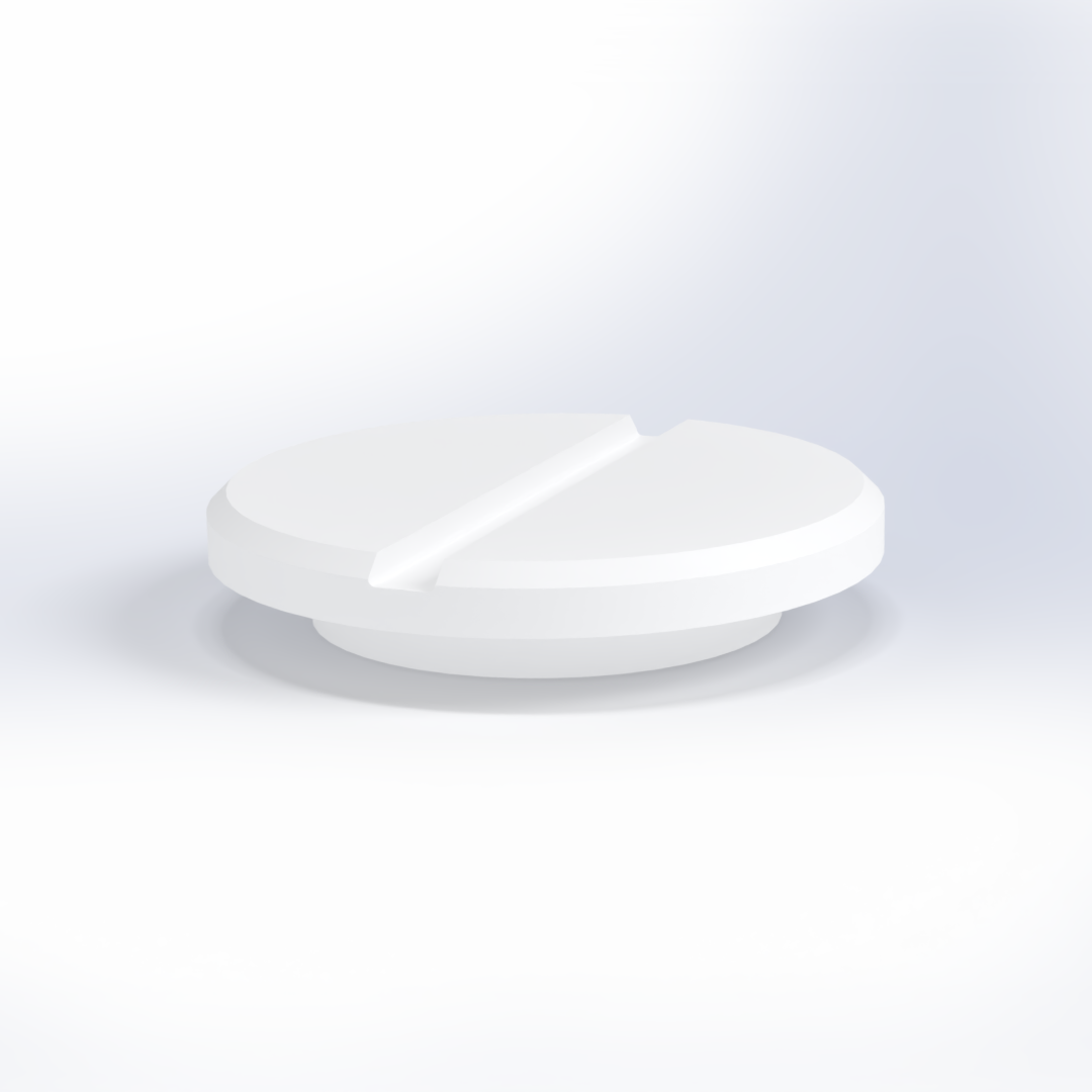 PTFE フタの樹脂加工の製作･見積もり事例